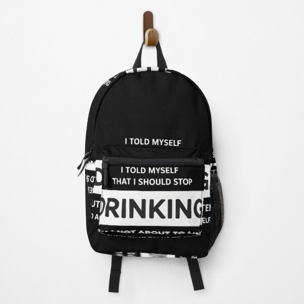 Item preview, I Told Myself That I Should Stop Drinking Funny Drinking Sat designed and sold by lilensgavadur.