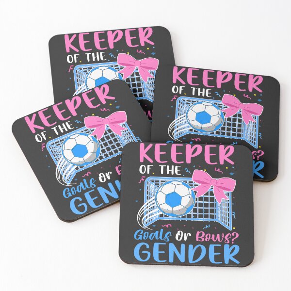 Item preview, Keeper Of The Gender Goals or Bows Gender Reveal Party  designed and sold by ArleneRowe.