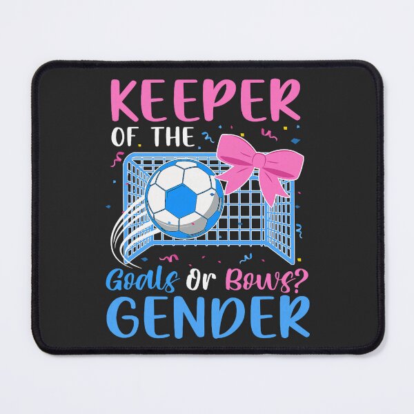 Item preview, Keeper Of The Gender Goals or Bows Gender Reveal Party designed and sold by ArleneRowe.
