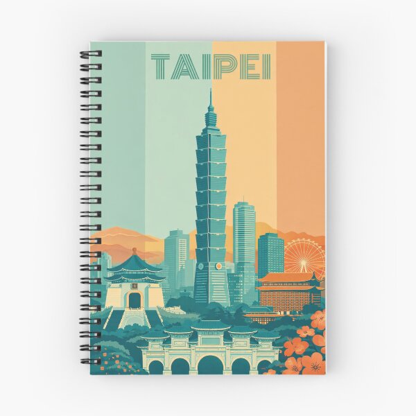 Item preview, Daylight View of Taipei 101 with Landmarks in Zhongzheng and Xinyi Districts designed and sold by Aryabek.