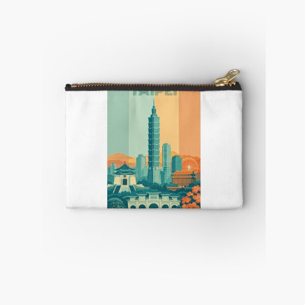 Item preview, Daylight View of Taipei 101 with Landmarks in Zhongzheng and Xinyi Districts designed and sold by Aryabek.