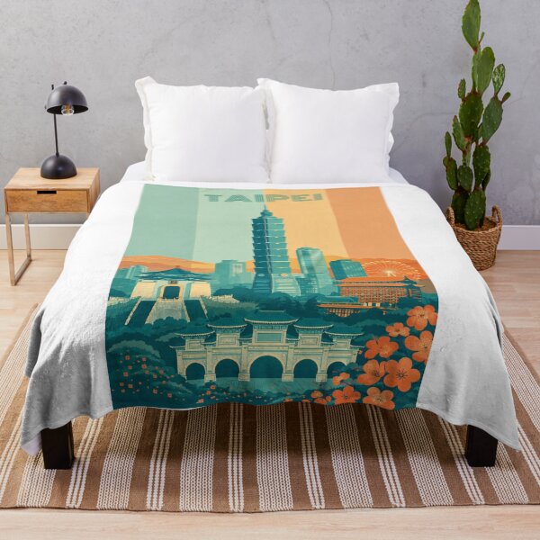 Item preview, Daylight View of Taipei 101 with Landmarks in Zhongzheng and Xinyi Districts designed and sold by Aryabek.