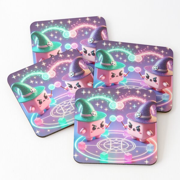 Item preview, Kawaii Witch Duel Candy Magic Circle designed and sold by ComedyInkFactor.