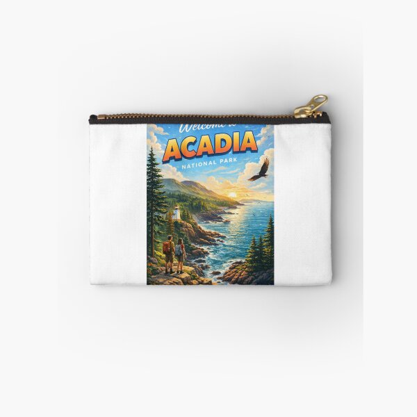 Item preview, Welcome Viewpoint Overlooking Acadia National Park and Coastal Trails designed and sold by Aryabek.