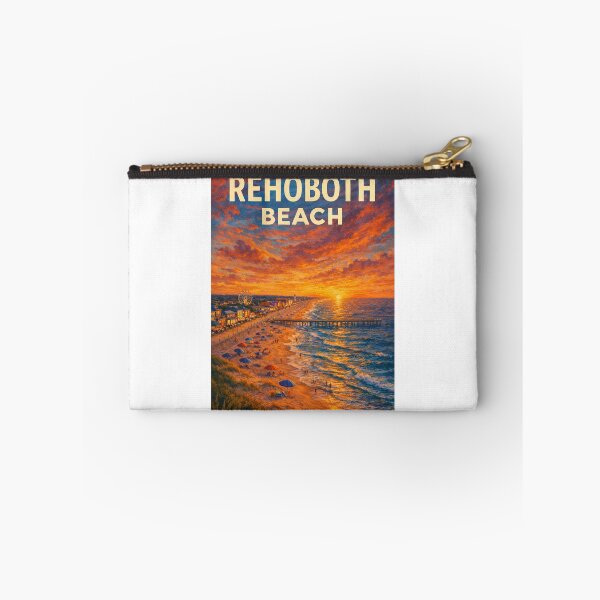Item preview, Rehoboth Beach Boardwalk and Pier at Sunset, Delaware Coast designed and sold by Aryabek.