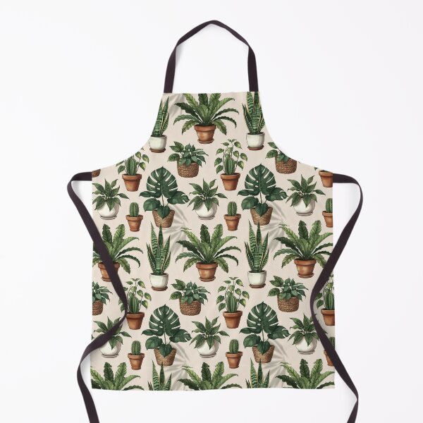 Item preview, Urban Jungle Indoor Plants - Aesthetic Botanical Houseplants Pattern designed and sold by Maryam_ART.