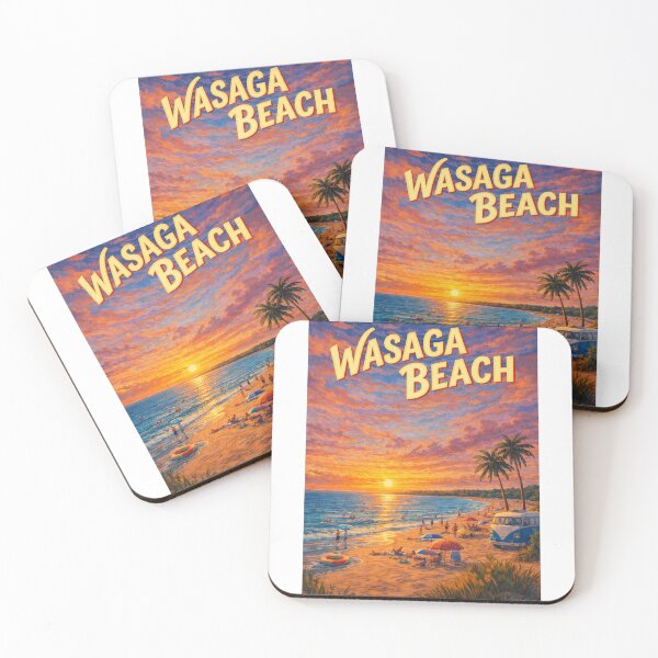 Item preview, Wasaga Beach Sunset Scene on Georgian Bay, Ontario designed and sold by Aryabek.
