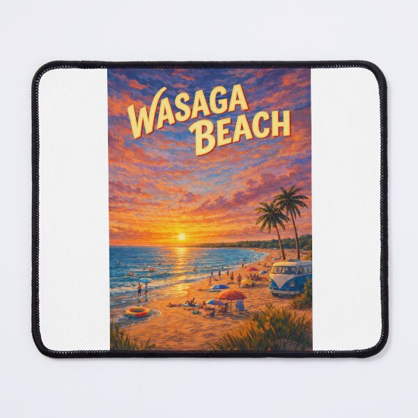 Item preview, Wasaga Beach Sunset Scene on Georgian Bay, Ontario designed and sold by Aryabek.