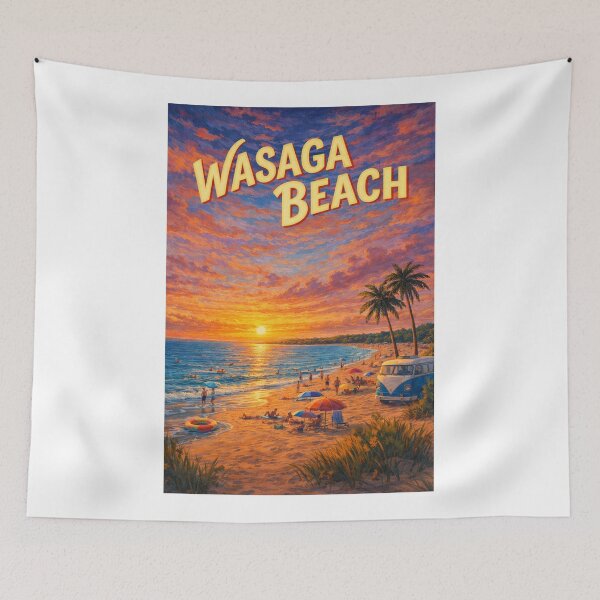 Item preview, Wasaga Beach Sunset Scene on Georgian Bay, Ontario designed and sold by Aryabek.