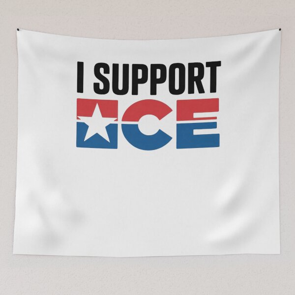 Item preview, I Support ICE Patriotic designed and sold by THREE LITTLE BEANS.