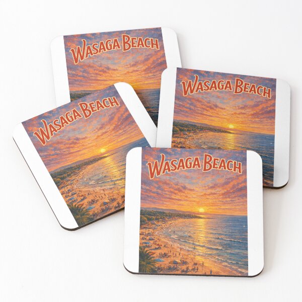 Item preview, Wasaga Beach Evening Glow on Georgian Bay, Ontario designed and sold by Aryabek.