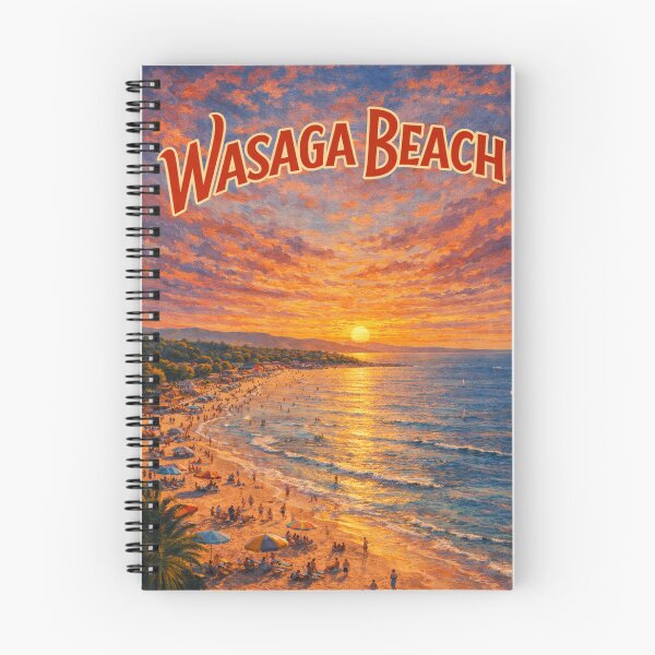Item preview, Wasaga Beach Evening Glow on Georgian Bay, Ontario designed and sold by Aryabek.