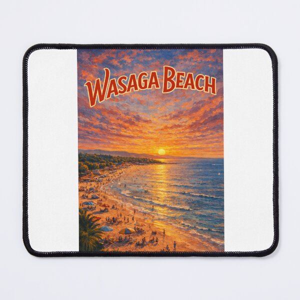Item preview, Wasaga Beach Evening Glow on Georgian Bay, Ontario designed and sold by Aryabek.
