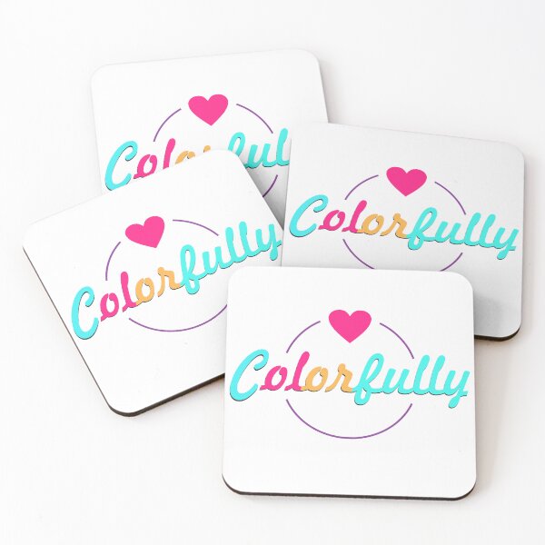 Item preview, Colorfully Positive Quote Circle - Bright Typography designed and sold by Pixel&Palette Studio.