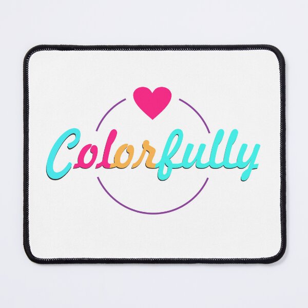 Item preview, Colorfully Positive Quote Circle - Bright Typography designed and sold by Pixel&Palette Studio.