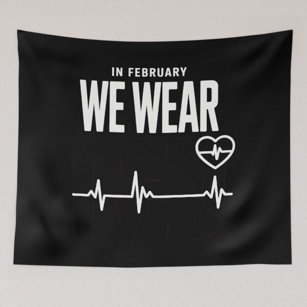 Item preview, in February We Go Red for Heart Disease Awareness designed and sold by lilensgavadur.