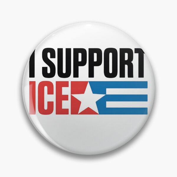 Item preview, I Support ICE Patriotic designed and sold by THREE LITTLE BEANS.