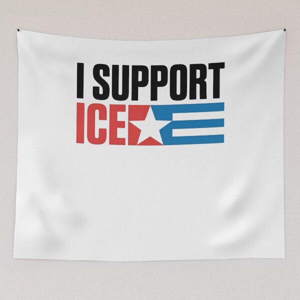 Item preview, I Support ICE Patriotic designed and sold by THREE LITTLE BEANS.