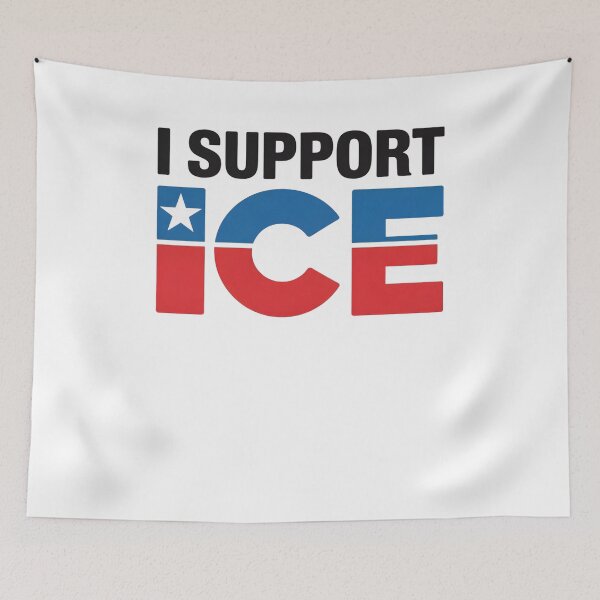 Item preview, I Support ICE Patriotic designed and sold by THREE LITTLE BEANS.