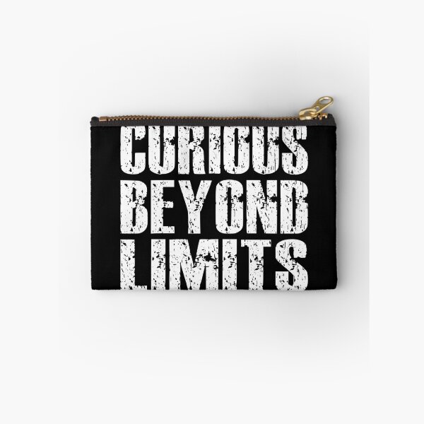 Item preview, CURIOUS BEYOND LIMITS space exploration space travel modern space race moon mission mars mission designed and sold by Jt41.
