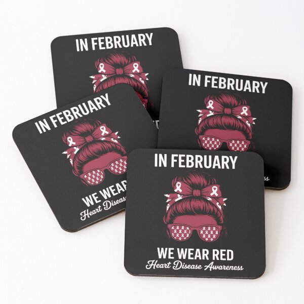 Item preview, in February We Wear Red Heart Disease Awareness designed and sold by lilensgavadur.
