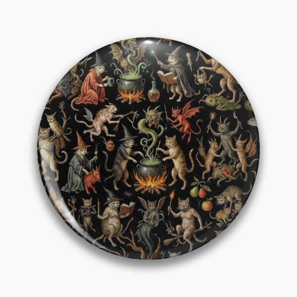 Item preview, The Occult Clowder: Bewitched Familiars & The Ancient Celtic Prophecy of Kibble designed and sold by FreiherrPK.