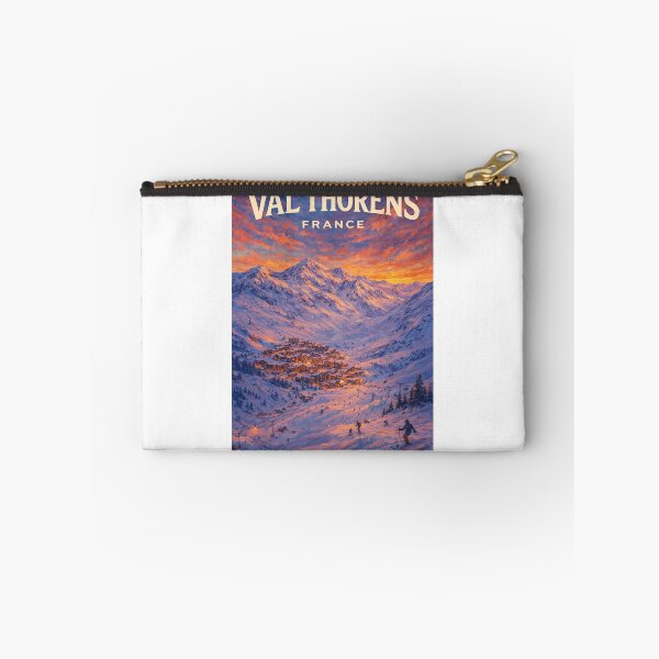 Item preview, Val Thorens Alpine Village in the French Alps, Savoie, France designed and sold by Aryabek.