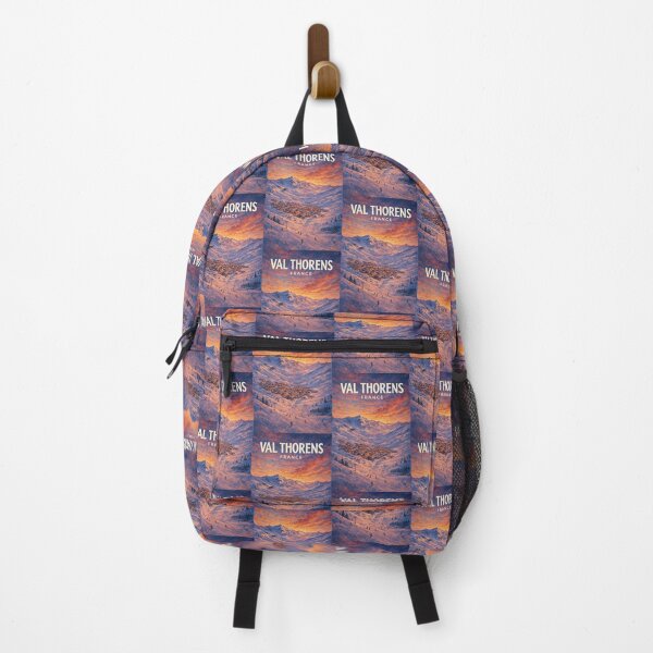 Item preview, Val Thorens Ski Slopes and Village at Sunset, French Alps designed and sold by Aryabek.