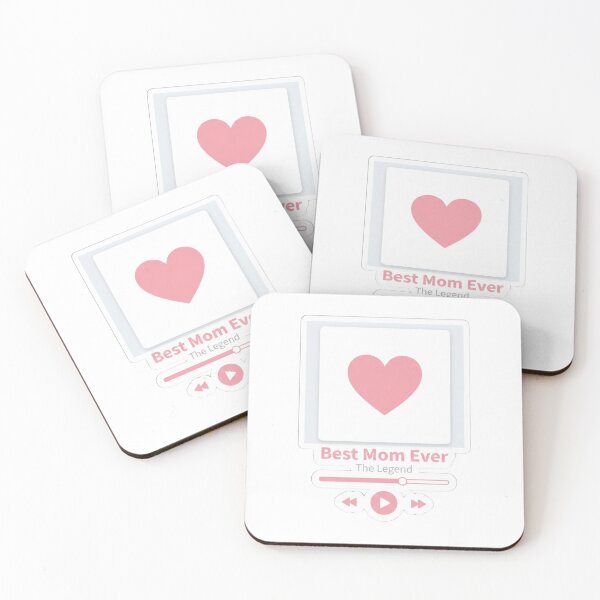 Item preview, Best Mom Ever Music Player | Pink Aesthetic designed and sold by GemajoStudio.