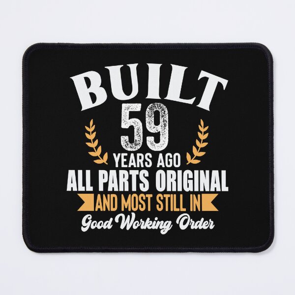 Item preview, Vintage 59 Years Old Birthday Gift Shirt designed and sold by popcorntot.