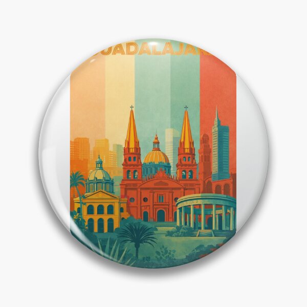 Item preview, Guadalajara Cathedral and Historic Center in Jalisco, Mexico designed and sold by Aryabek.