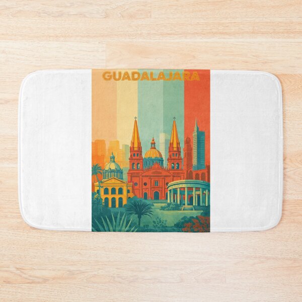Item preview, Catedral y Centro Histórico de Guadalajara en Jalisco, México designed and sold by Aryabek.