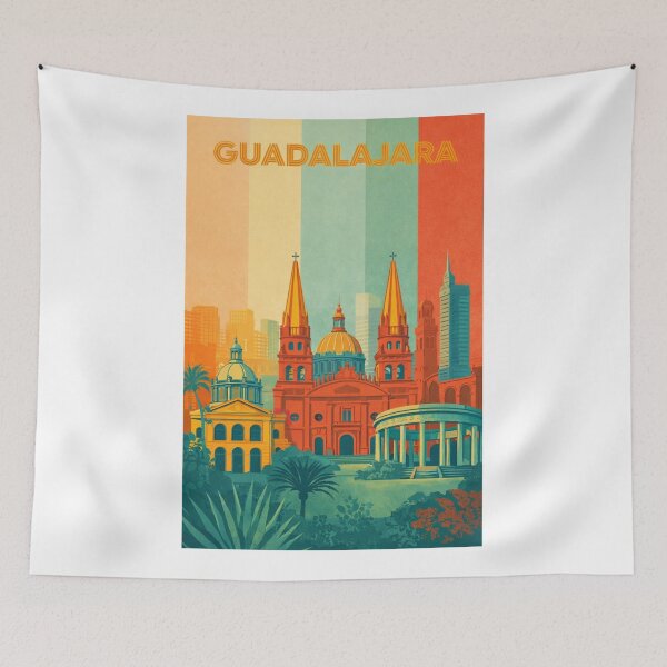 Item preview, Guadalajara Cathedral and Historic Center in Jalisco, Mexico designed and sold by Aryabek.