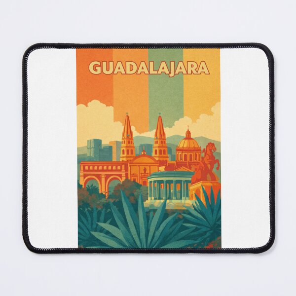 Item preview, Guadalajara Landmarks and Arches in Jalisco, Mexico designed and sold by Aryabek.