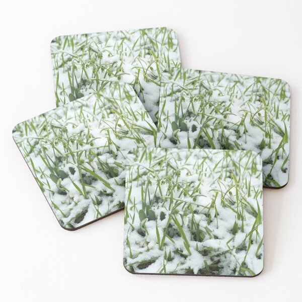 Item preview, Lovely Snowdrops in Fresh Snow designed and sold by Georgia Mizuleva.