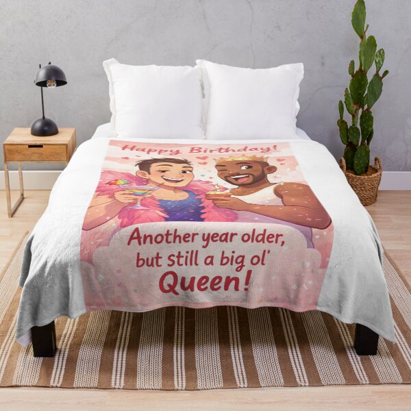 Item preview, Fun Gay Birthday Celebration with Rainbow Pride and Friends designed and sold by Aryabek.