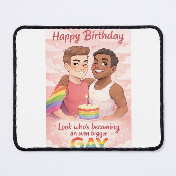 Item preview, Rainbow Pride Birthday Celebration with LGBTQ Love and Joy designed and sold by Aryabek.