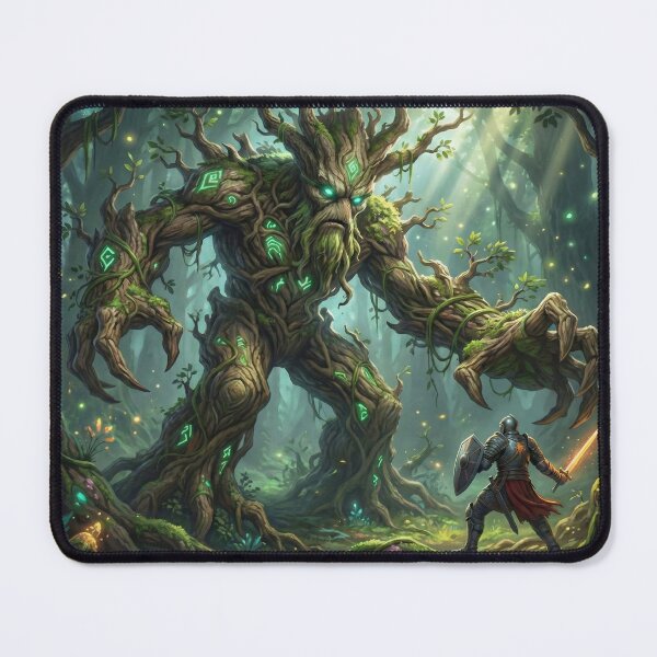 Item preview, The Ancient's Awakening: Forest Guardian Battle designed and sold by TheRichGallery.