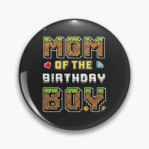 Item preview, Mom Of The Birthday Boy Gamer Pixel Birthday party Matching designed and sold by ArleneRowe.