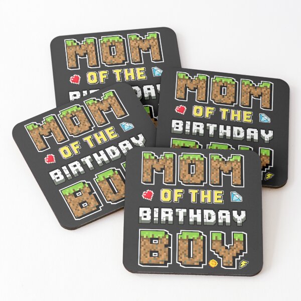 Item preview, Mom Of The Birthday Boy Gamer Pixel Birthday party Matching designed and sold by ArleneRowe.