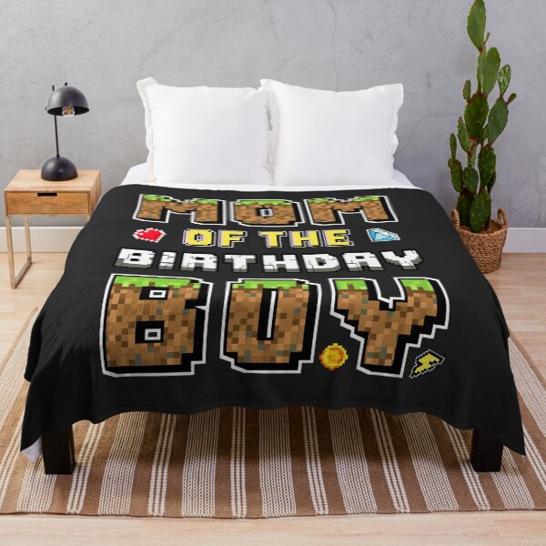 Item preview, Mom Of The Birthday Boy Gamer Pixel Birthday party Matching designed and sold by ArleneRowe.