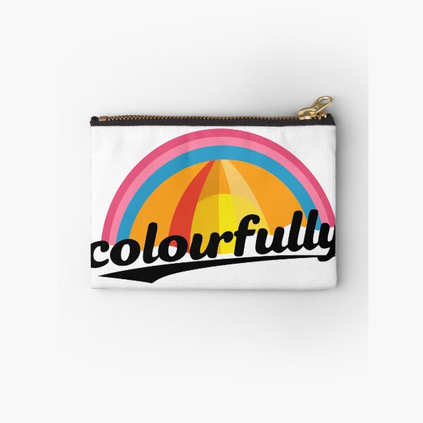 Item preview, Colourfully Rainbow Sunrise - Positive Vibes Quote designed and sold by Pixel&Palette Studio.