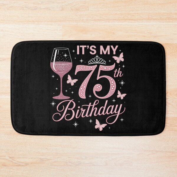 Item preview, It’s My 75th Birthday Pink 75 Years Old Birthday Queen designed and sold by sterabamineh.