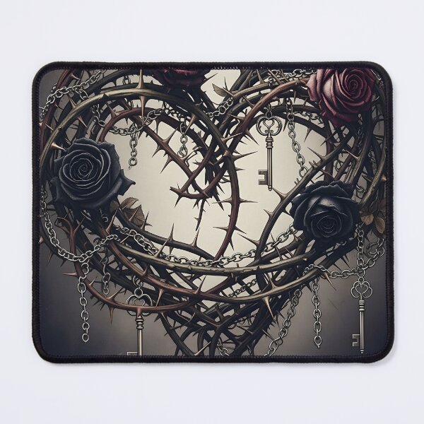 Item preview, Thorned Heart Dark Romance Artwork designed and sold by Muskan traders.