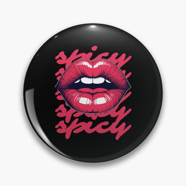 Item preview, Red lips - spicy designed and sold by maroom.
