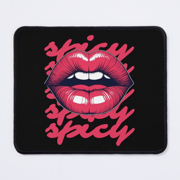 Item preview, Red lips - spicy designed and sold by maroom.