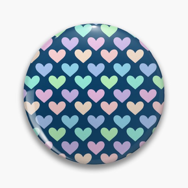 Item preview, Pastel Rainbow Hearts – Hand Drawn Cute Romance Aesthetic designed and sold by DrawnByAllu.