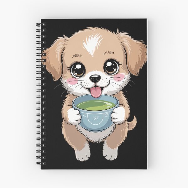 Item preview, Kawaii Matcha Latte Puppy Dog Matcha Lover designed and sold by sterabamineh.