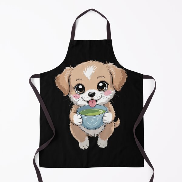 Item preview, Kawaii Matcha Latte Puppy Dog Matcha Lover designed and sold by sterabamineh.