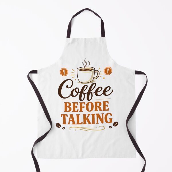 Item preview, Coffee Before Talking Warning designed and sold by the-dovlat.